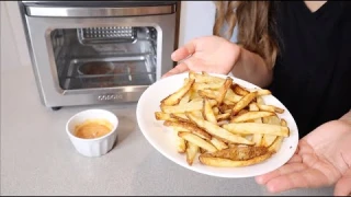 COSORI Air Fryer Toaster Oven Review | With Rotisserie, Dehydrate, Dual Heating Elements