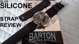 Barton Elite Silicone Strap Review + Planet Ocean 8900