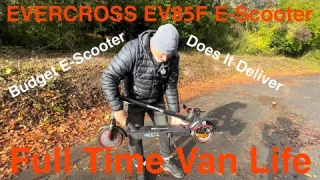 EVERCROSS E-Scooter Loads Of Fun  Review Full Time Van Life