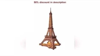 Latest Products You Must Know! Robotime 3D Wooden Puzzle Game Night of the Eiffel Tower 1:638 Mod