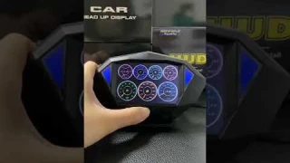 P1 Car OBD2 GPS LCD Meter diagnostic tools HUD Head Up Display