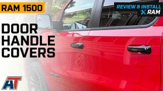 2019-2023 RAM 1500  Door Handle Covers; Gloss Black Review & Install