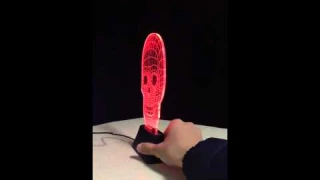 3D skull shape Led night light    www.noveltytoday.com