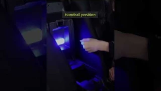 LED Touch Light for Car 🚘✨ | Wireless Mini Interior Lamp | USB Rechargeable LED Lighting