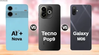 Ai Plus Nova 5G vs Tecno Pop 9 5G vs Samsung Galaxy M06 5G || Full Comparison