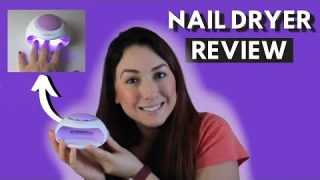 Nail Dryer Review Cheap and Effective! #naildryer #review