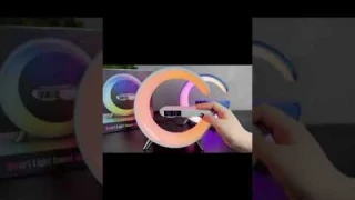 Multi-functional Alarm clock with wireless charger, speaker, RGB night light