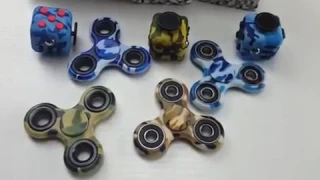Cool Camo Spinner & Cube Combo! + 4 Giveaways!!!