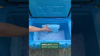 Pack Your Cooler Like a Pro! #rei #learning #camping #cooler #tips #optoutside #yeti #shorts