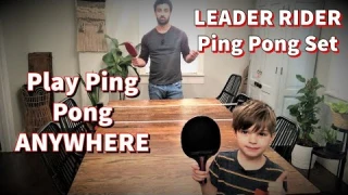 LEADER RIDER Table Tennis - Test and Review