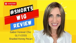 Short Wig Review Gabor FOREVER CHIC GL11/25SS Shaded Honey Pecan! #shorts