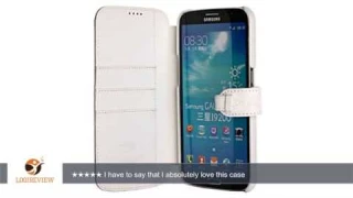 Raydes Samsung Galaxy Mega6.3 Case - KLD/Kalaideng Viva Series Retro Style Lychee Texture Genuine