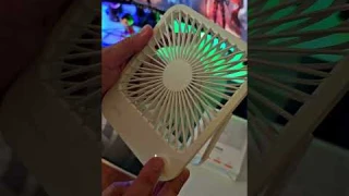 Quick Overview: JISULIFE Desk Rechargeable Personal Fan