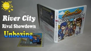 River City: Rival Showdown Limited Edition with Keychain 3DS Unboxing & Overview