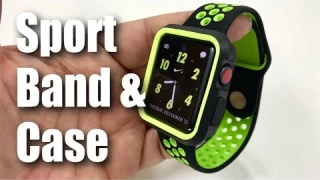 TPU Protective Armor Case Sport Apple Watch Band