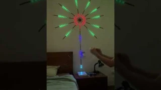 Led Strip  Colorful Fireworks Light LED Decor RGBIC Atmosphere Light With Bluetooth Voice contrôle