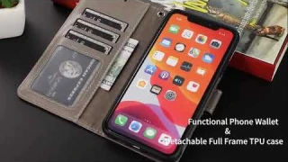 iPhone 8 Case,iPhone 7 Wallet Cases with Detachable Slim Case Fit Magnetic Car Mount, Card S Reviews