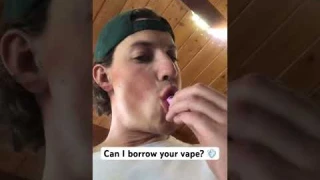 Check Out This VAPE TRICK #vape #vapelife #shorts