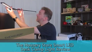 🔥 Housery Store Smart LED Desk Clamp Light Review – Best Smart Desk Lamp? 💡✨