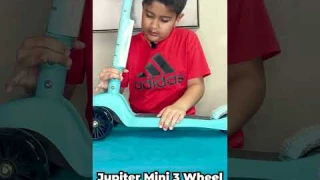 Jupiter Mini 3 Wheel Light-up Kick Scooter | #shorts  #K2M #Unboxing