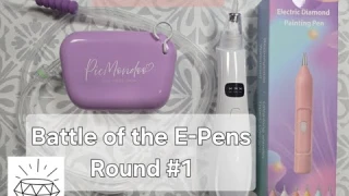 E-Painters: Picmondoo, MAMACHU, and Briyews wireless, electric diamond painting pen reviews!