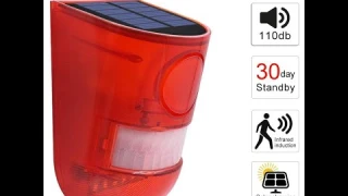 Solar Alarm System Review