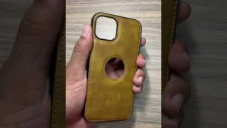 iPhone 13 Leather Backcover || iPhone Pu Leather back case || Pikkme iPhone Backcover