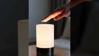 Minimalist Touch Table Lamp Review | Soft, Dimmable LED Accent Light for Cozy Home Decor #homedecor