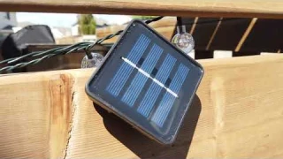 Solar Powered String Lights Outdoor with 8 Lighting Modes, Waterproof & Auto Shut off Review
