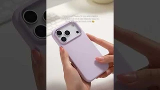 iPhone 17 Pro VS iPhone 17 Pro Max📱 They finally look cute with the cases on 🥺 #iphone17promax