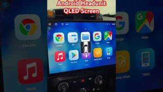 Kunfine Car CarPlay Android GPS Radio Reverse Camera Display 13.1" QLED Touchscreen Headunit Tablet