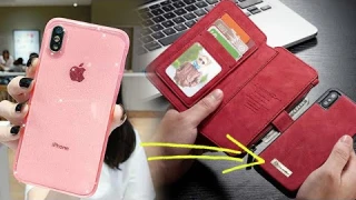 Filoto iPhone X Case Review — iPhone Leather Wallet Case || Card Holder/Magnetic Closure Flip Cover