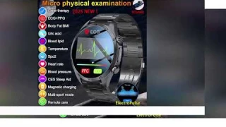 Latest Products You Must Know! For Xiaomi New Pulse? ECG+PPG Smart Watch Men Blood Lipid Uric Aci
