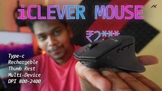 I bought "Logitech MX Master 3S" look alike mouse 💗 // iClever MD172