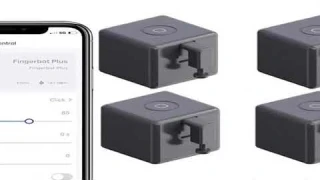 Tuya Zigbee Fingerbot Plus Smart Fingerbot Switch Button Pusher APP Timer Voice Control Works with A