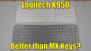 Logitech K950, Signature Slim Keyboard - Quick Review