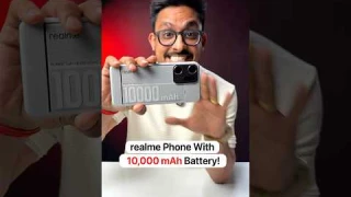 A Practical Phone With 10,000 mAh Battery! #realmeGT10000