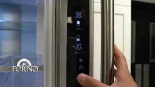 Forno: Moena Refrigerator FFRBI1820 User Guide (How to Change Temperature)