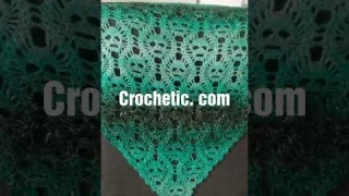 Crochet skull shawl Pattern