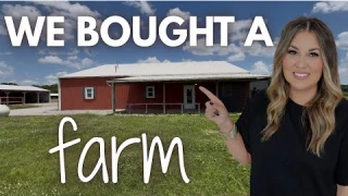 WE BOUGHT A FARM! | ALL THE CRAZY DETAILS EXPLAINED (AND YOU WILL BE SHOCKED!) | OKLAHOMA FARM TOUR
