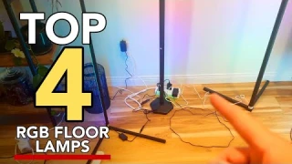 I Tried 4 Highly Rated RGB Corner Floor Lamps From Amazon