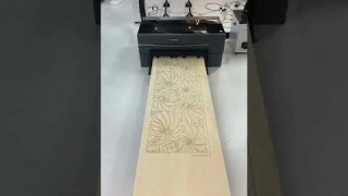 What? Laser Engrave a 3 Meters Long Wood Decoration with xTool P2 CO2 Laser Machine? #asmr