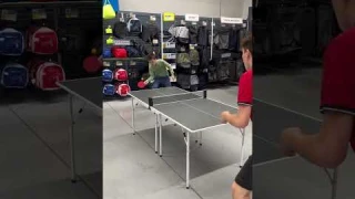 Decathlon small table tennis table showcase 🏓 #Decathlon #TableTennis #Exhibition