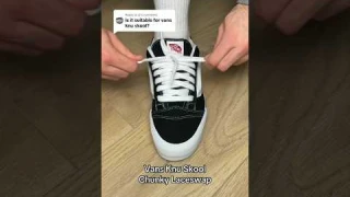 How to lace your Vans Knu Skool(Best Way) ✅ #lace #vans
