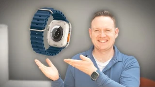 The Apple Watch Ultra Ocean Band is MUCH NICER than I expected! | UNBOXING & REVIEW
