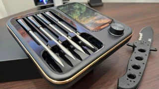 Unboxing INKBIRD INT-14-BW Wifi & Bluetooth BBQ Thermometer 4-Probe