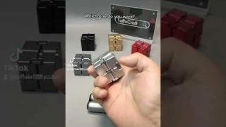 Infinity cube and roller at us.taffucraft.com