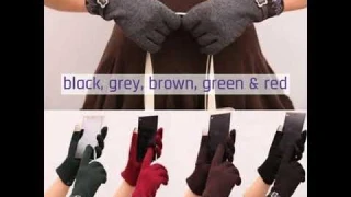 Elegant Touchscreen Gloves