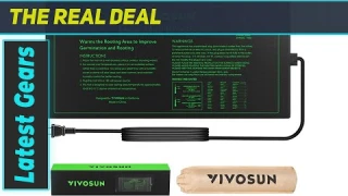 VIVOSUN Durable Waterproof Seedling Heat Mat: Best Heating Pad for Indoor Gardening!