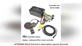 Dual Drive Motor Controller 48v72v 50A70A90A120A160A Electric Scooter Controller Waterproof Cable Th